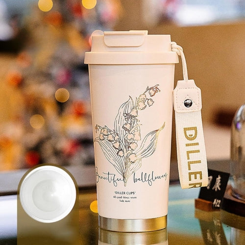 Steel Vacuum Insulated Tumbler 520Ml Drinks Cup for Party Home Car