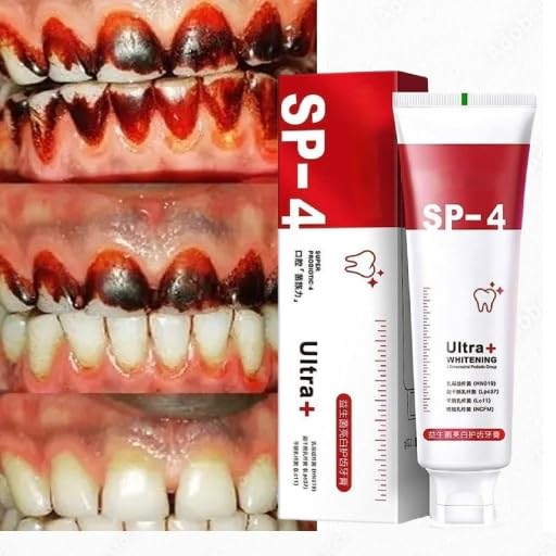 SP-4 Ultra+ Whitening Toothpaste – Pack of 2 (200g Total) ⭐⭐⭐⭐4.9/5